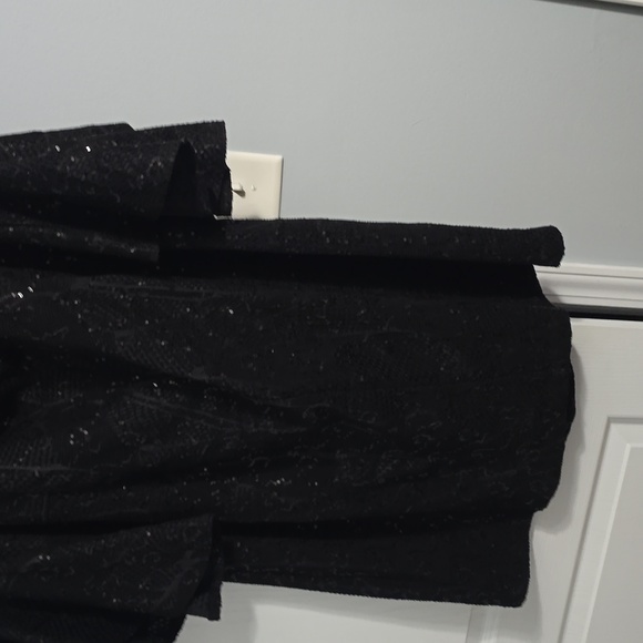 Ashley Stewart black sequence dress size 26w. Worn once - Picture 5 of 6